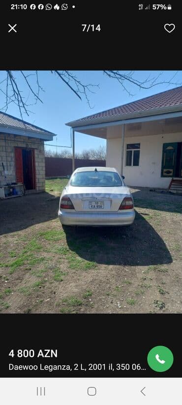 variator surətlər qutusu: Daewoo Leganza: 2 l | 2001 il Sedan — 8