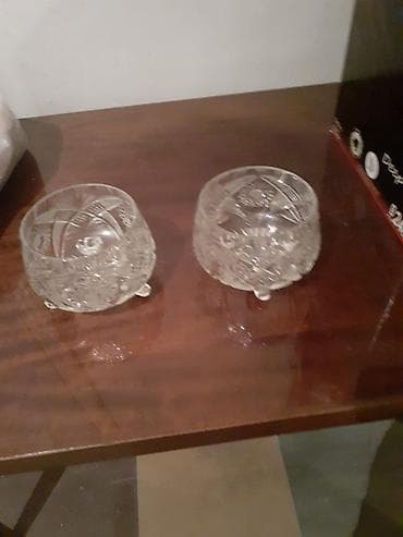 qedimi samovar: Boşqablar, Şüşə — 10