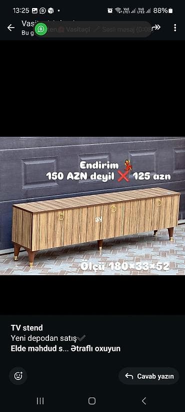 televizor atliqi: Siyirməsiz, Polkalı, Zəmanətsiz, Kredit yoxdur — 3