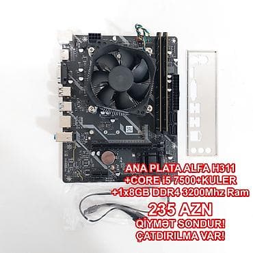 Ana Plata "DDR4 LGA 1151 Alfa H311 Bundle" Bundan ucuz ancaq