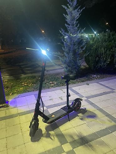 Elektrik skuter – oturacaqlı, şəhər üçün ideal - Güclü ön LED fənər
