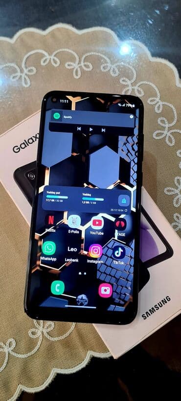 nardan sime kontur gondermek: Samsung Galaxy A11, 32 GB, rəng - Qara, Zəmanət, Sensor, Barmaq izi — 9