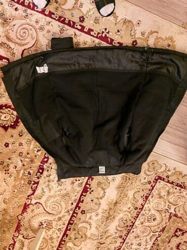 fosfor kurtka: Qara küləkkeçirməz üst geyimi (yüngül jaket) - Rəng: qara - Material — 3