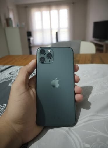IPhone 11 Pro, 256 GB, Alpine Green, Barmaq izi, Sənədlərlə, Face ID