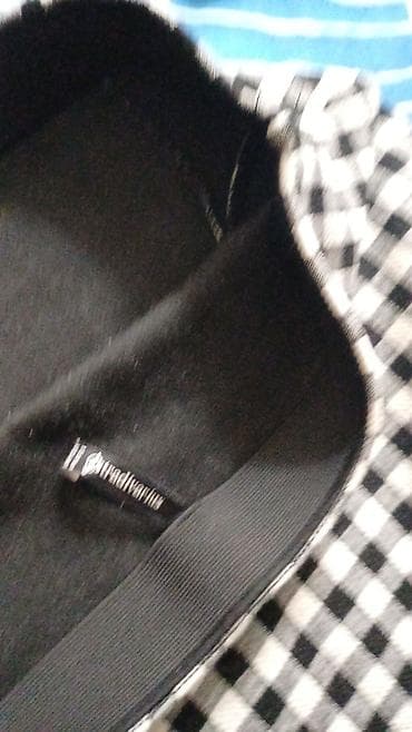 mini geyim: Qara-ağ dama (gingham) naxışlı qısa ətək - Model: Yüksək belli, düz — 2