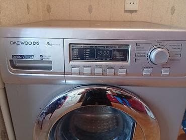 paltaryuyan matoru: Paltaryuyan maşın Daewoo, 8 kq, İşlənmiş, Avtomat, Qurutma var — 6