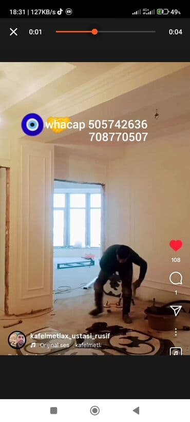 kafel metlax ustasi teleb olunur: Digər ixtisaslar — 4