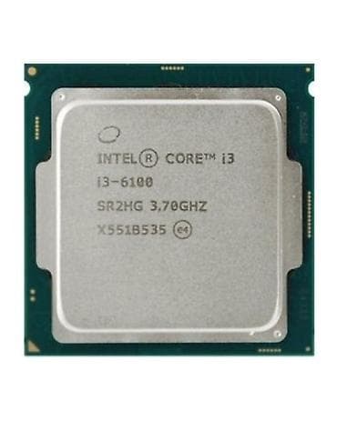Ноутбуки: Intel Core i3-6100 prosessor - Arxitektura: Skylake - Soket: LGA1151 — 1