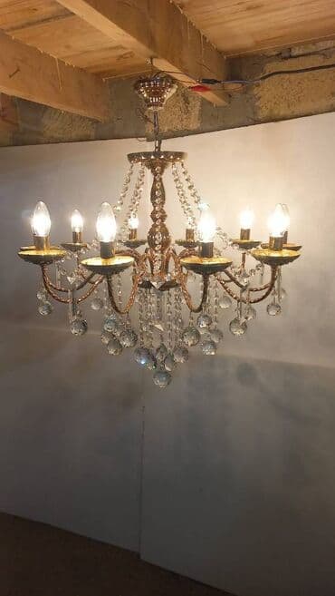 listurlar: Çılçıraq, 8 lampa — 8