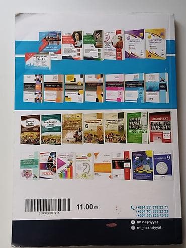 4 cü sinif testleri: Məhsul: “English Dinləmə, Oxu və Yazı – Test Bankı” (I nəşr) — 2