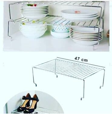 Qab-qacaq və mətbəx ləvazimatları: Dolab içi orqanayzer — 1