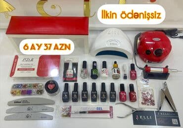 manikur aparatlari: Dırnaq seti✅ 6 ay 38 azn 🌝 İlkin ödənişsizz🪄 Tək şəxsiyyət vəsiqəsi — 1