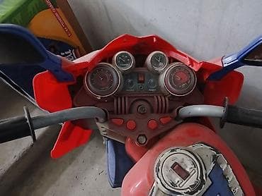 tap.az oyuncaqlar: Uşaq üçün elektrikli üçtəkərli motosiklet - Rəng: qırmızı-mavi - — 7