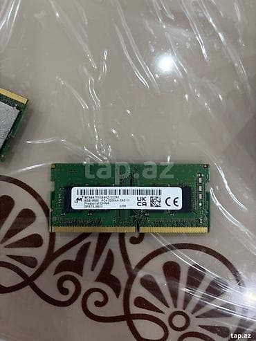 noutbuklar hp: Operativ yaddaş (RAM) Crucial, 16 GB, 3200 Mhz, DDR4, Noutbuk üçün, İşlənmiş — 3