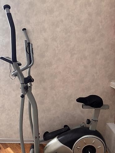 islenmis saat: Elliptik trenajor + velotrenajor kombinə edilmiş fitness aparatı - — 4