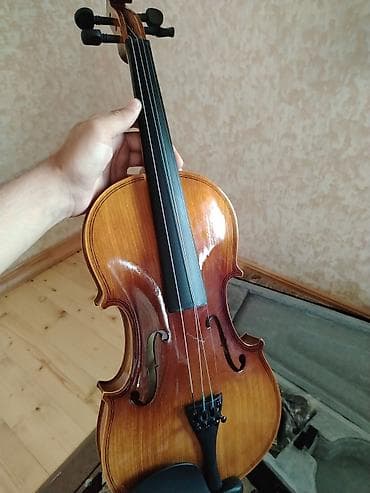 Музыкальные инструменты: Skripka Satılır Yenidir istifadə olunmayıb həvəs üçün alınıb yeni — 7