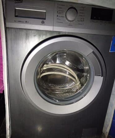 Digər məişət texnikası: Paltaryuyan maşın Beko, 6 kq, Avtomat, Qurutmasız, Kredit yoxdur — 3