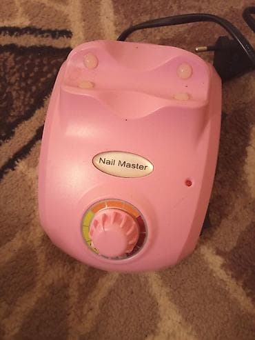 dırnağ aparatı: Manikür üçün tam dəst - Elektrik frez aparatı: Nail Master. - Sürət — 1