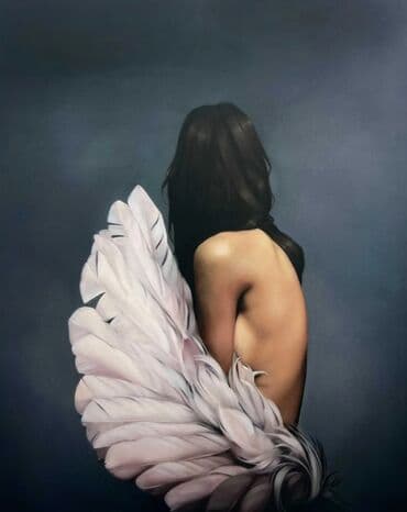 qadin sekilleri: 🖼️Tək tablo. 🌷Xanım portreti.🌷 👁️Kətan, yağlı boya. 💙Qiymətlər ölçü — 1