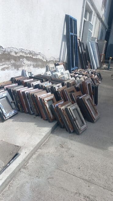 şüşə qiyməti: İşlənmiş İkiqat şüşə paketi Plastik pəncərə, Еni: 140 sm, Uzunluğu: 150 sm, Ödənişli quraşdırma — 10