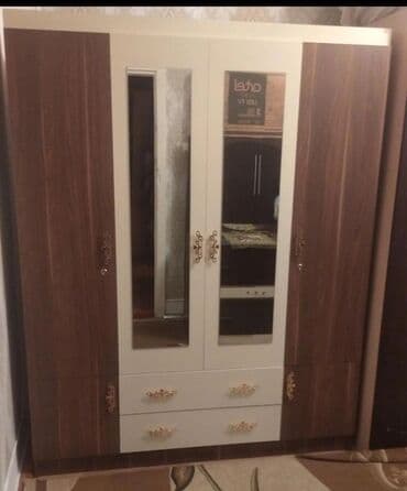 4 qapili dolab: Yeni, Açılan, 4 qapılı Düz dolab, Türkiyə — 22