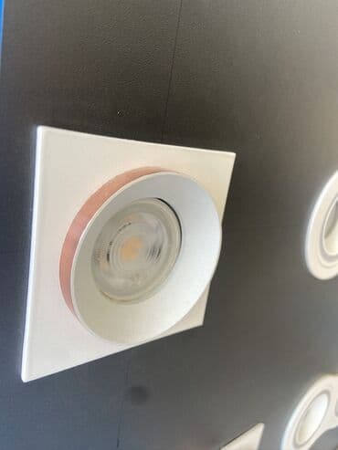 LED spot işıq armaturları - Tavan üçün quraşdırılan LED spotlar