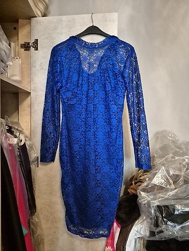 Baha alinib park bulvardan - Rəng: Elektrik mavi - Material: Tam