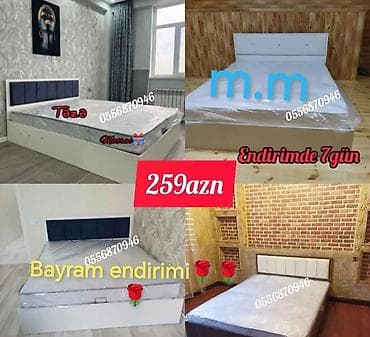 İkinəfərlik, Bazasız, Pulsuz matras, Siyirməsiz, Rusiya, Sadə laminat
