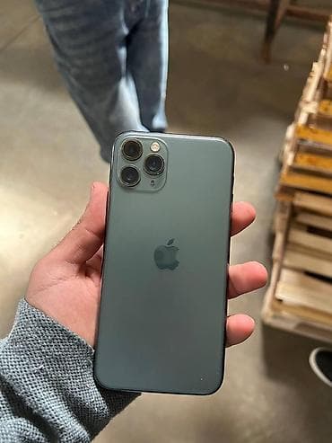 IPhone 11 Pro, 256 GB, Matte Midnight Green, Simsiz şarj