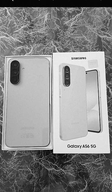 samsung tab 5: Samsung Galaxy A56 5G, 256 GB, rəng - Ağ, Sənədlərlə — 2