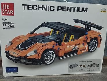 stacktrack oyuncaq dəsti: JIE STAR Technic Pentium – McLaren 620R RC konstruksiya dəsti - — 2