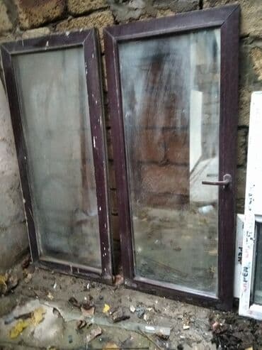 Quru inşaat materialları: PVC pəncərə dəstləri - Material: ağ və tünd qəhvəyi rəngdə PVC — 5