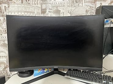 manitor: Samsung əyri monitor - Marka: Samsung - Ekran: əyri (curved) geniş — 1