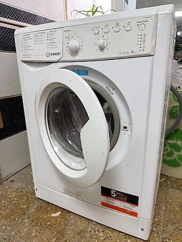 Elektronika: Paltaryuyan maşın Indesit, 5 kq, İşlənmiş, Avtomat, Kredit yoxdur, Ünvandan götürmə — 1