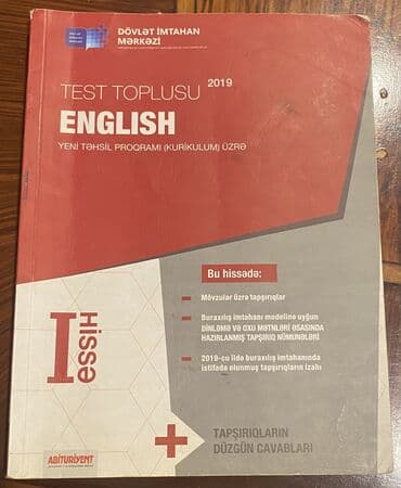 İngilis dili: İngilis dili 10-cu sinif, 2019 il, Pulsuz çatdırılma