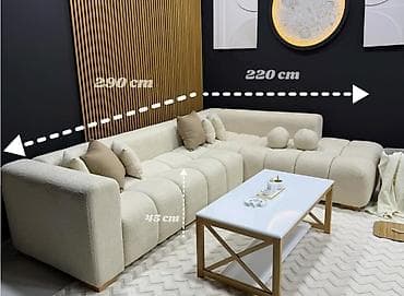 ev ucun divanlar: Künc divan, Yeni, Açılmayan, Bazasız, Parça — 2