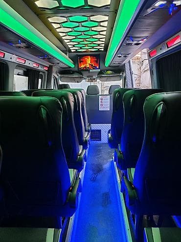 Su nəqliyyatı: 20 nəfərlik Mersedes spirinter səliqəli kondisanerli istiliyli şəhər — 6