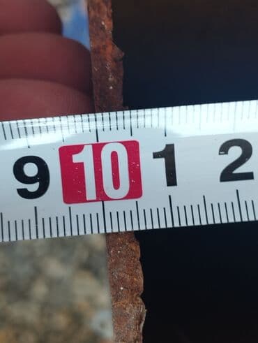 boru: 6m uzunluq. 10x10. dəmirin qalınlığı 3ml.razılaşma yolu ilə — 6