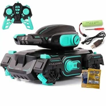 oyuncaq kukla: Slikon Gülle atan Tank Oyuncaq Super Qiymete Super Oyuncaq Zariyatqa — 1