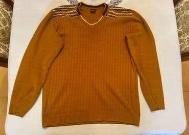 черные мужские свитера: Мужской свитер, Celio, цвет - Желтый — 1