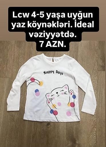 basanojkalar: Köynək, Qız üçün, 4 - 5 yaş, Lc Waikiki — 10
