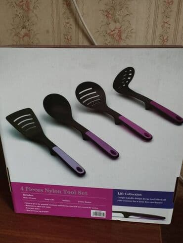 Лопатки: Nkitchen meshur brendin metbex aletleri satilir. Yenidir. Destin — 1