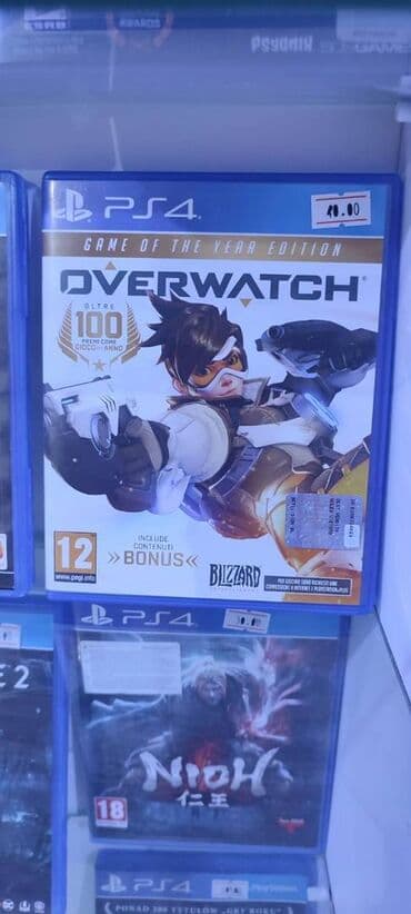 Overwatch Oyun diski, az işlənib. 🎮Playstation 3-4-5 original oyun