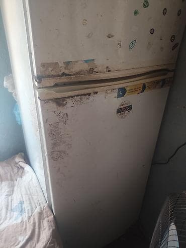 İşlənmiş 2 qapılı Samsung Soyuducu Satılır, rəng - Ağ