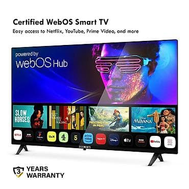freedom sky: Yeni Televizor Hoffmann LED ekran 55" 4K (3840x2160), Pulsuz çatdırılma — 2