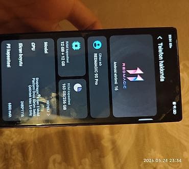 Nubia RedMagic 9S Pro – oyun və yüksək performans üçün! Texniki
