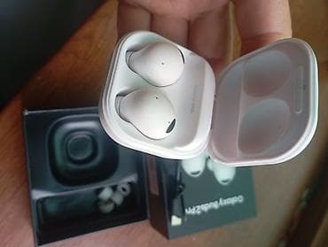 200 le nomreler: Yeni Simsiz (Bluetooth) Qulaqcıqlar, Samsung, rəng - Ağ — 5