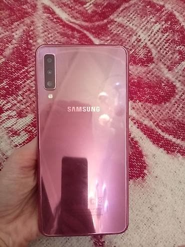4g usb modem: Samsung Galaxy A7 2018, rəng - Çəhrayı — 3