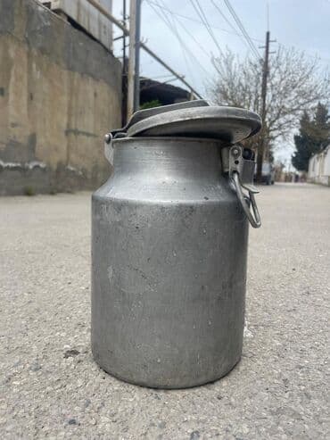 молочный гриб купить: Alüminium süd bidonu - Material: qalın alüminium - Həcmi: təxminən — 1