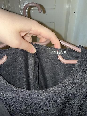 qara don: Qara rəngli zərli ziyafət donu -Ölçü: 50 - Klassik qara tonlarda — 7